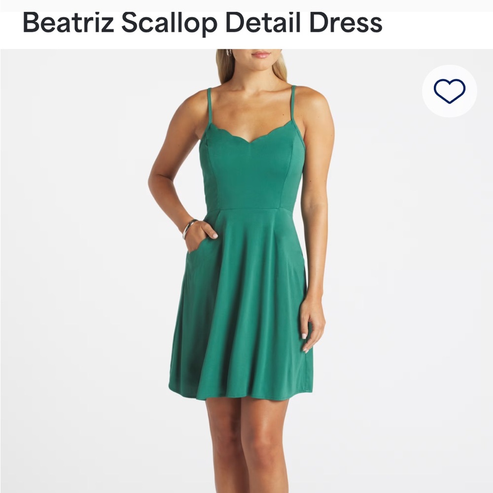 Green Sleeveless Dress